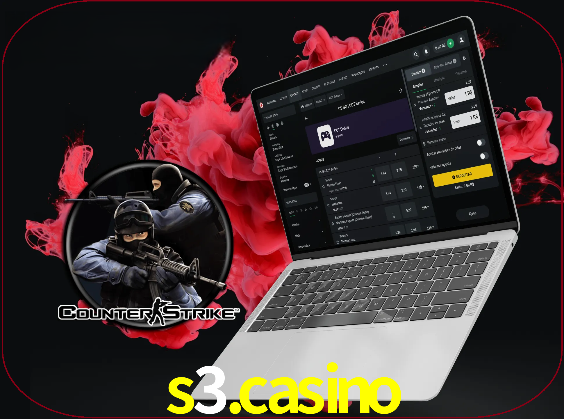 Um grande número de jogos irá agradar aos fãs deste jogo de tiro no sítio Web e na aplicação da empresa S3.CASINO.