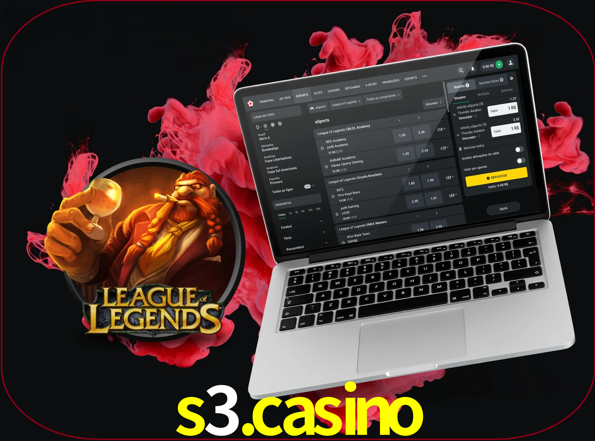 Se é um fã deste jogo, muitos torneios fantásticos que o vão surpreender estão disponíveis no S3.CASINO.