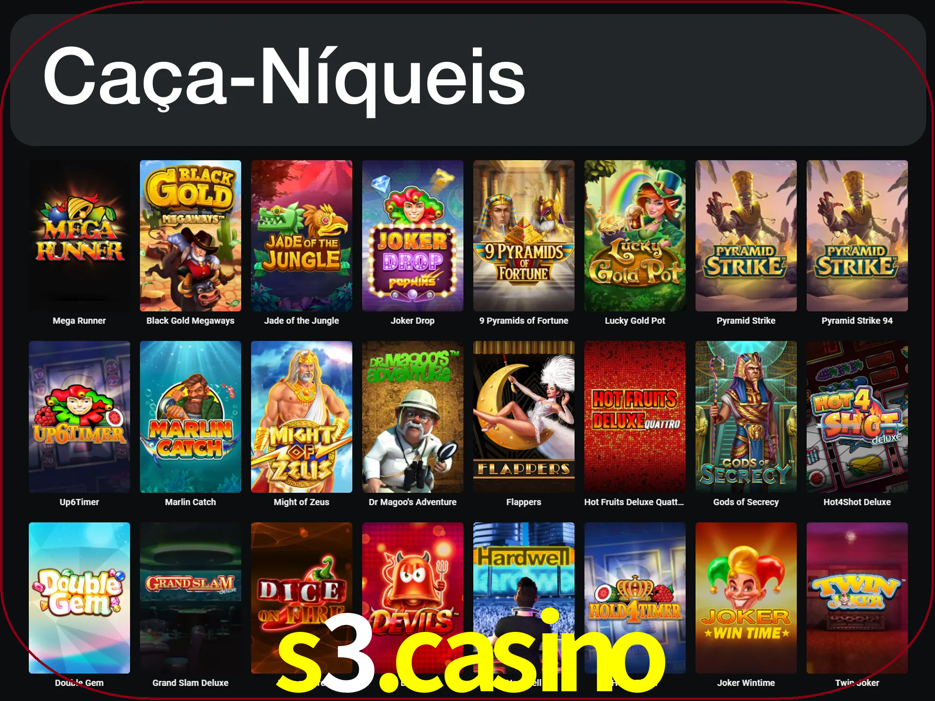 LeonBet tem mais de 3000 slots para jogar.